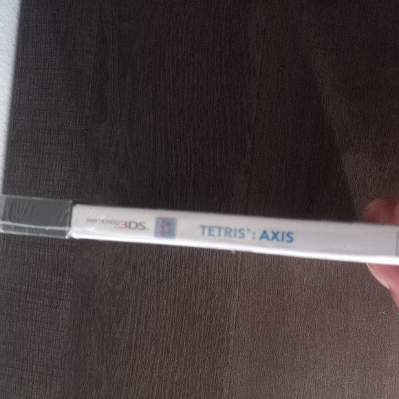 Tetris Axis Nintendo 3DS & Retractable Mario Stylus New Sealed Rare - Picture 9 of 12